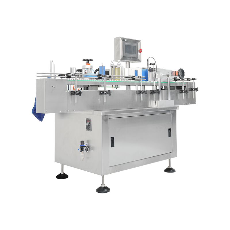 JF-T1 self-adhesive round bottle side labeling machine