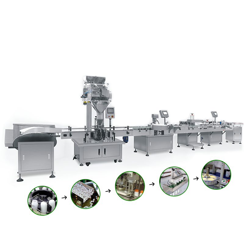 JF-DZC Particle Filling Packaging Line